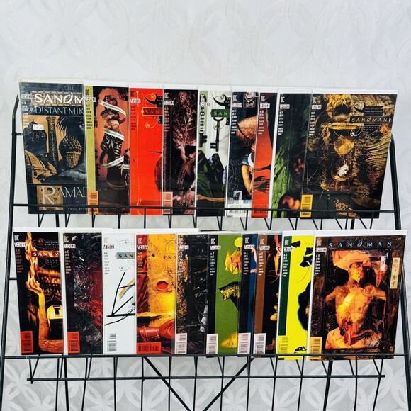 The Sandman 50 57-74 Lot Netflix Gaiman Ramadan Daniel Hall As Dream - Picture 1 of 8